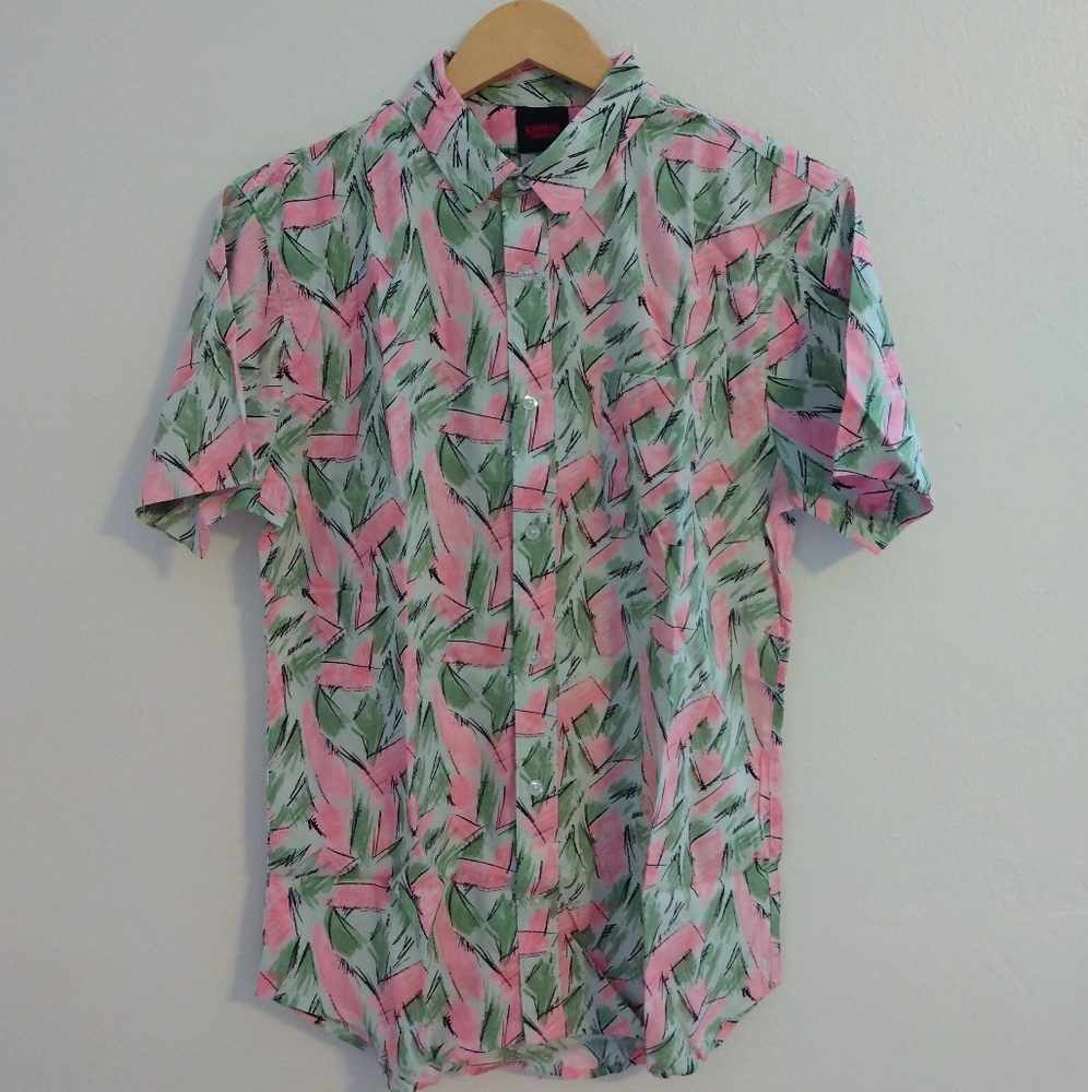 Men's Medium Stranger Things Hopper shirt